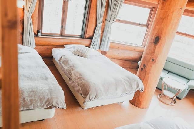 Deluxe Triple Room, 3 Bedrooms, Non Smoking, Private Bathroom (121, Log Hotel, 2F)