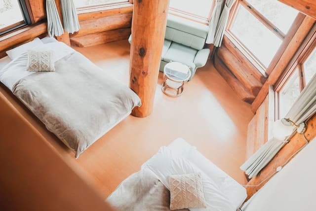 Deluxe Triple Room, 3 Bedrooms, Non Smoking, Private Bathroom (121, Log Hotel, 2F)