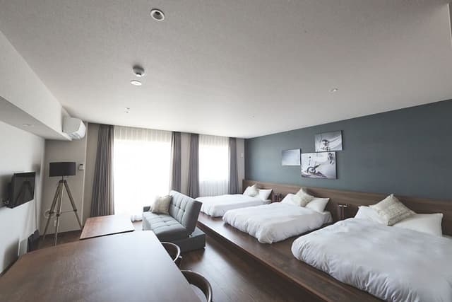 Semi Double Bed, Queen Bed, Sofa Bed Type F, Non Smoking