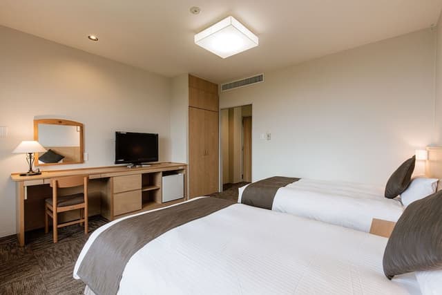 Japanese-Western Style Deluxe Room with View Bath, Non Smoking