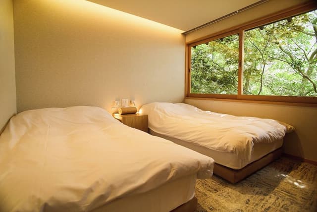 Japanese-Western style Two Bedroom with Private Bathroom Non Smoking