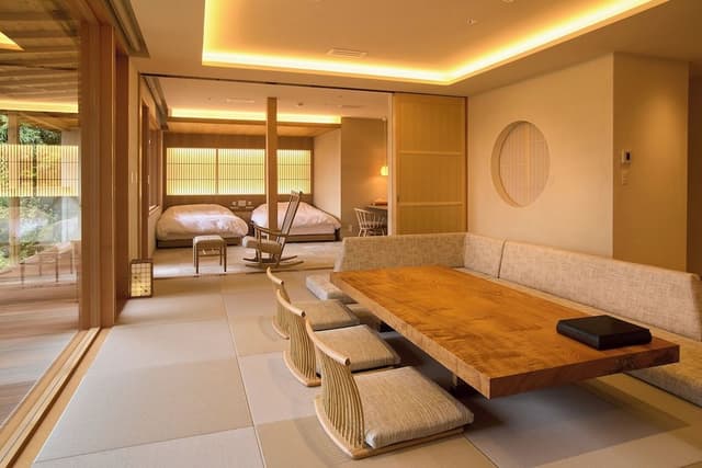 Japanese-Western style Two Bedroom with Private Bathroom Non Smoking
