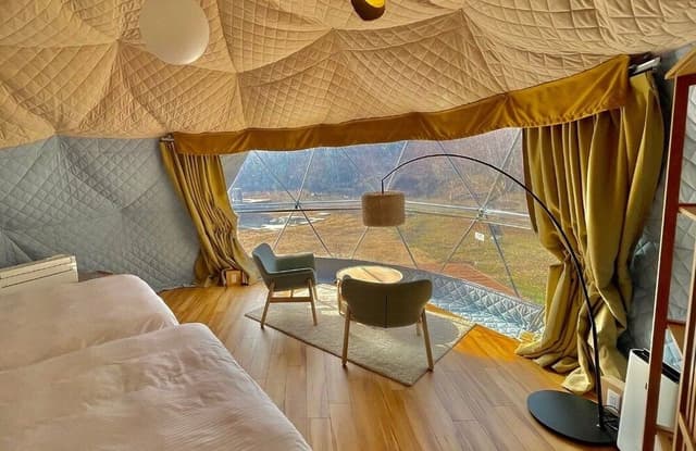Comfort Tent, 2 Double Beds, Non Smoking, Refrigerator