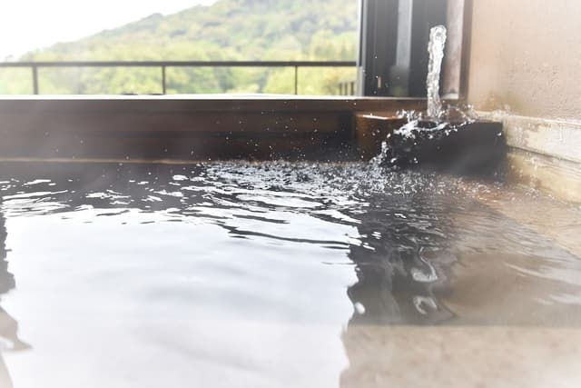 [TOKIWA] Japanese-Western Room, Uji River View with Half Open-Air Bath