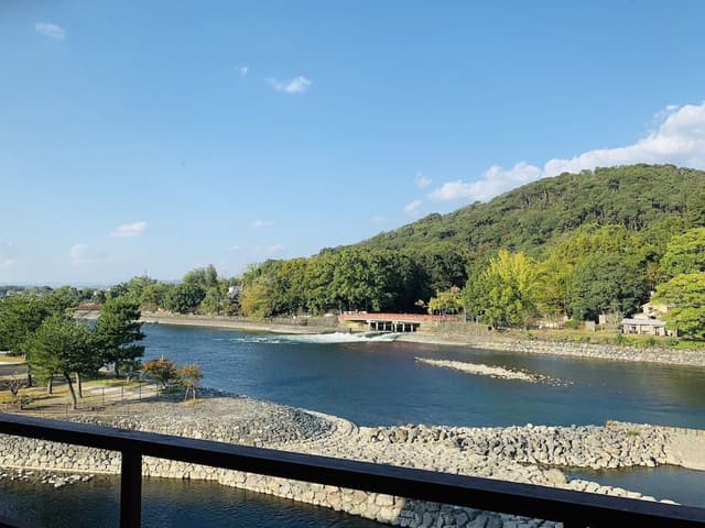 [TOKIWA] Japanese-Western Room, Uji River View with Half Open-Air Bath