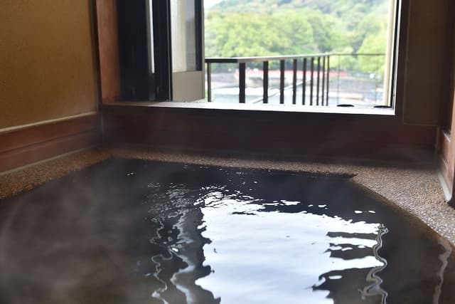 [AKEBONO] Uji River View Terrace Room with Half Open-Air Bath