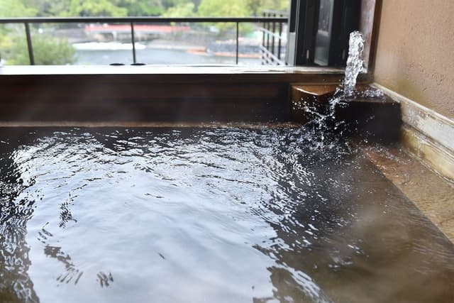 [TOKIWA] Japanese-Western Room, Uji River View with Half Open-Air Bath