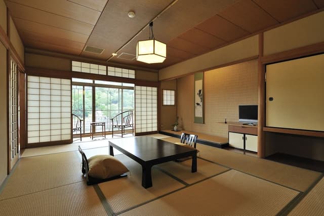 [AKEBONO] Uji River View Terrace Room with Half Open-Air Bath