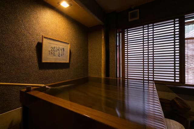 Japanese-Style Twin Room with private indoor hot spring