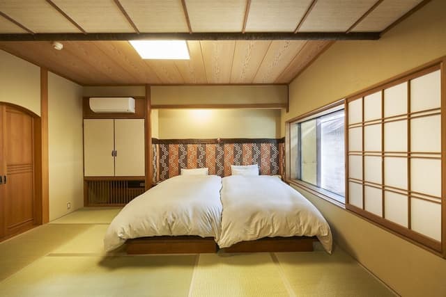 Japanese-Style Twin Room with private indoor hot spring