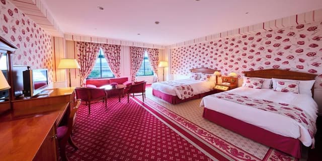 Deluxe Designer Room Twin[A first-day ticket must be purchased/Next-day free admission], Non Smoking