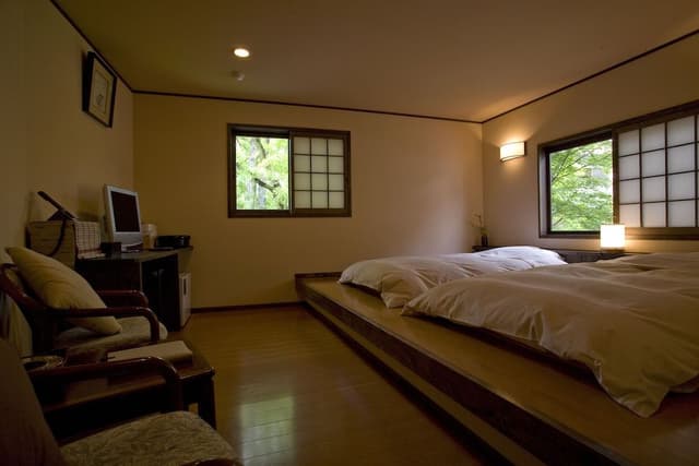 Twin Room, Non Smoking, Garden View (Japanese-Style)