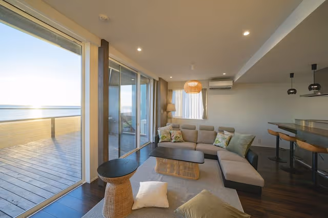 Ibuki [Dog Suite Ocean View Villa, Pets allowed, 8 beds] Non Smoking