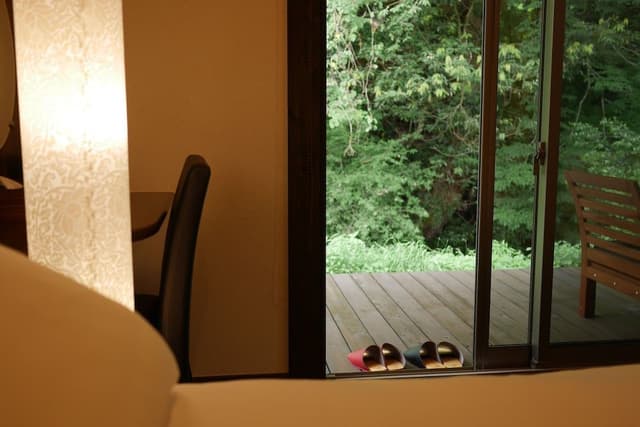 Japanese Western Style Room(10 Tatami-mats) with Private Opan-air Bath, Annex , Mountain View