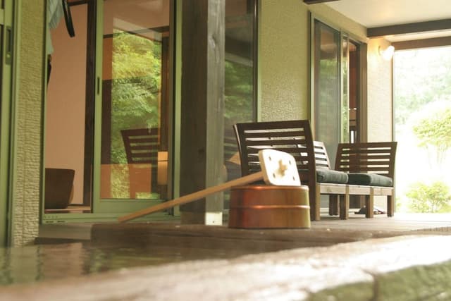 Japanese Western Style Room(10 Tatami-mats) with Private Opan-air Bath, Annex , Mountain View