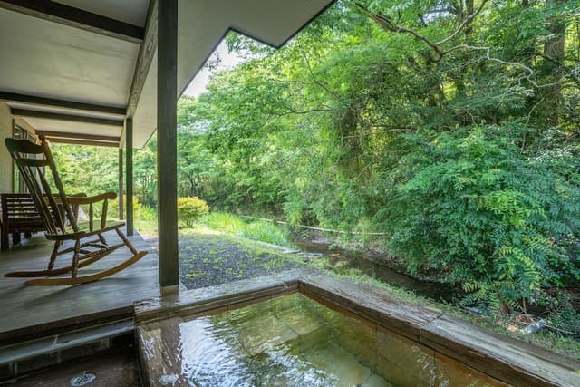 Japanese Western Style Room(10 Tatami-mats) with Private Opan-air Bath, Annex , Mountain View