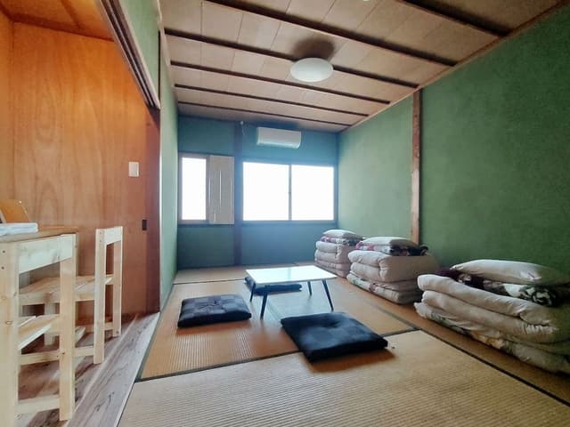 Japanese-style Triple Room, Non Smoking, Shared Bathroom