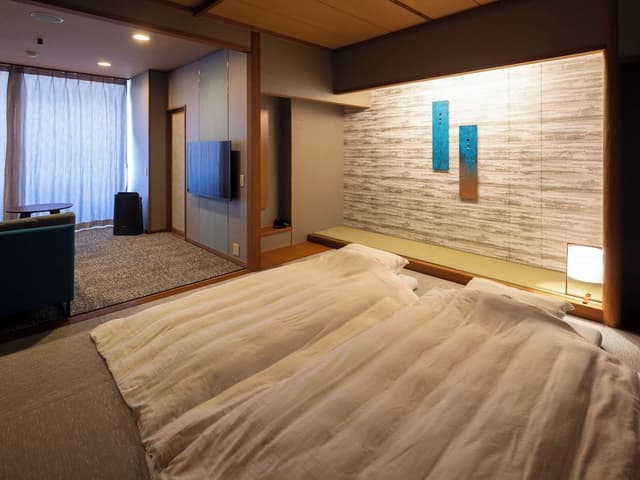 Biwa No Kaze Japanese Style Room with Private Natural Hot Spring Open-Air Bath - Non-Smoking
