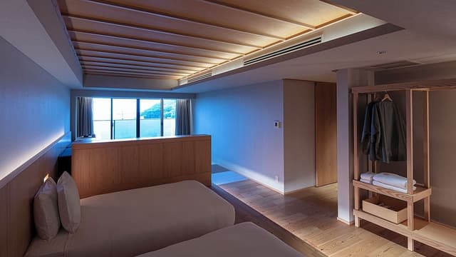 Terrace Bath Premium Twin, Non Smoking