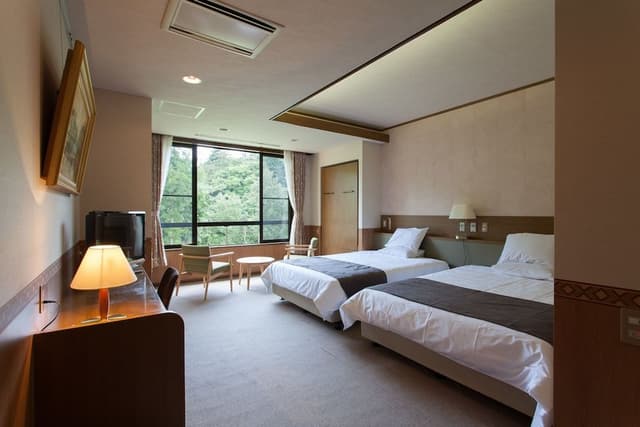 (Drink Inclusive) Twin Room River-view (Seseragi Plan start at 18:00) Non Smoking