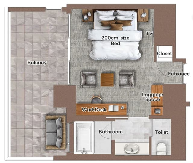 Deluxe King Room, Non Smoking