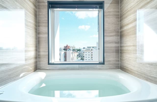 [Top Floor Superior 4 Beds] Bath with a view/45m2, Non Smoking