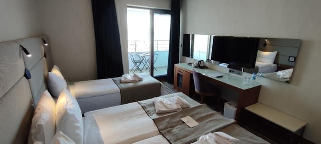 Deluxe Bosphorus Triple Balcony Room