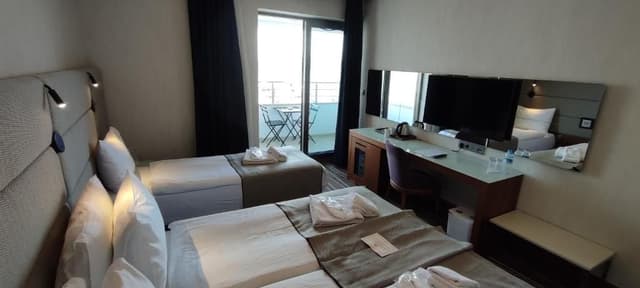 Deluxe Bosphorus Triple Balcony Room