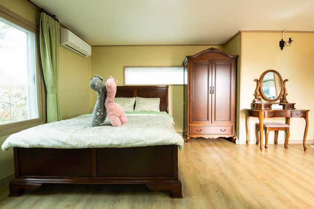 Standard Double Room, 1 Bedroom, Kitchen, Garden Area