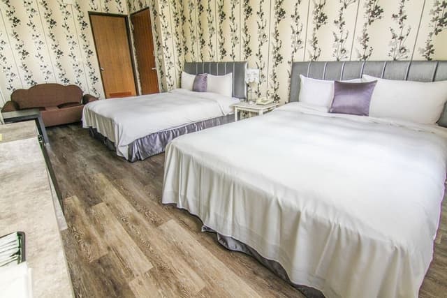 Superior Quadruple Room, 2 Double Beds, Mountain View