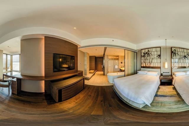 Deluxe Room, 2 Double Beds, Balcony, Mountain View