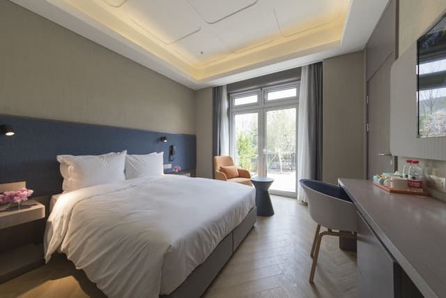 Standard Room, 1 King Bed, Accessible (Courtyard Access)