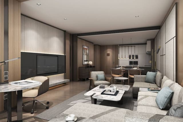 Executive Suite, 1 Double Bed, City View
