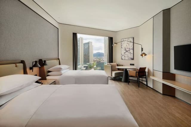 Deluxe Room, 2 Double Beds, City View