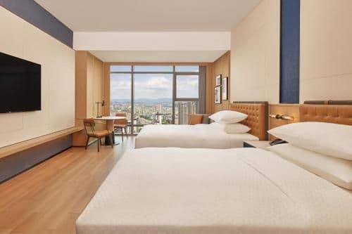 Superior Double, Guest room, 2 Double, City view