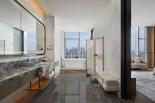 Suite, 1 King Bed, City View