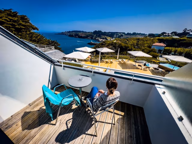 Room with terrace, sea view