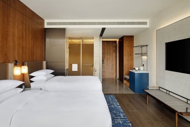 Premium Room, 2 Double Beds, Garden View