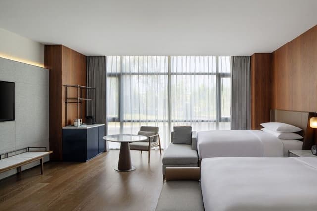 Premium Room, 2 Double Beds, Garden View