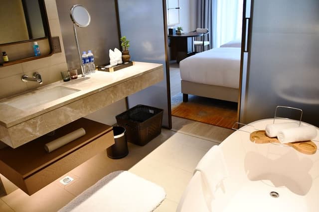 Executive Room, 2 Twin Beds, Club Lounge Access, Garden View