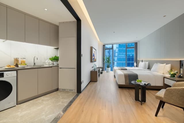 Executive Studio, 2 Twin Beds