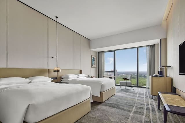 Deluxe Room, 2 Twin Beds, City View