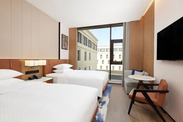 Room, 2 Double Beds (View)