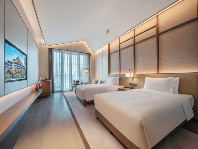 Deluxe Street View Twin Room