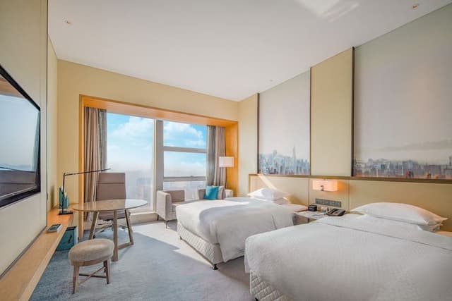 Deluxe Room, 2 Double Beds, City View