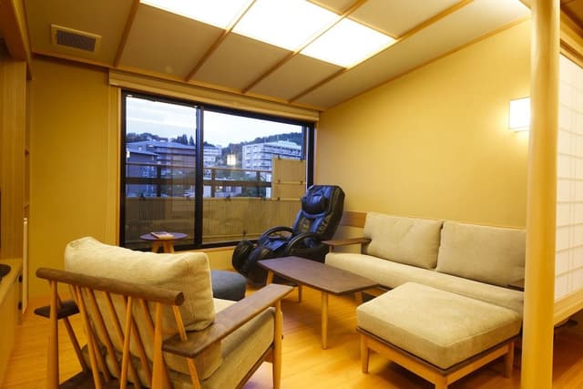 Traditional Suite, Non Smoking (High Class Open-air bath, Futon&Bed)