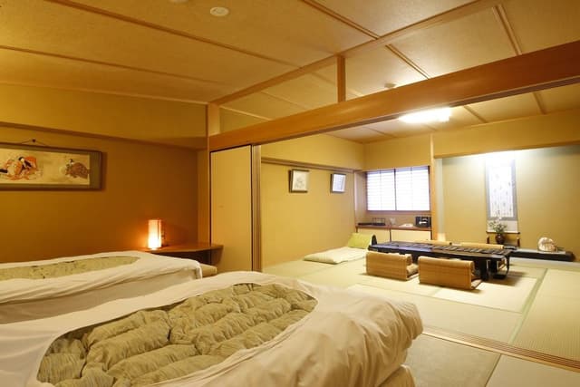 Traditional Suite, Non Smoking (High Class Open-air bath, Futon&Bed)
