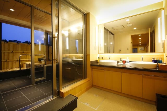 Traditional Suite, Non Smoking (High Class Open-air bath, Futon&Bed)