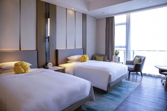 Room, 2 Double Beds, Park View