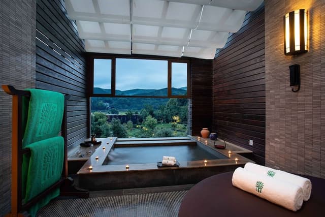 Hot Spring Retreat Twin